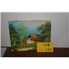 Image 1 : OIL PAINTING ON CANVAS; SIGNED C. PARK (10" X 7 3/4")