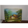 Image 2 : OIL PAINTING ON CANVAS; SIGNED C. PARK (10" X 7 3/4")
