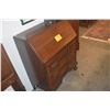 Image 1 : DROP FRONT SECRETARY W/3 LOWER DRAWERS