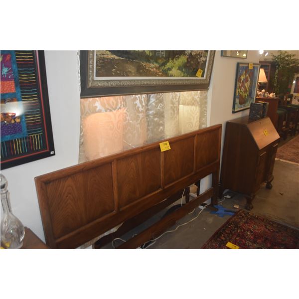 KING SIZE WOOD HEADBOARD