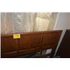 Image 2 : KING SIZE WOOD HEADBOARD