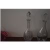 Image 2 : CRYSTAL DECANTERS (2 PCS)
