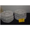 Image 1 : WHITE ITALIAN CERAMIC ARTICHOKE PLATES (14 PCS)