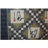 Image 3 : FRAMED QUILT W/CAT MOTIF (44" X 58")