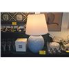 Image 1 : PAIR CERAMIC TABLE LAMPS W/SHADES (PAIR)