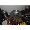 Image 4 : MIXED LOT: DOROTHY THORPE GLASS BOWLS, FONDUE POT, PITCHER & TOWEL (5 PCS)