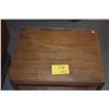 Image 2 : PAIR MID CENTURY TEAK SIDE TABLES W/GLASS TOPS (PAIR)