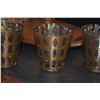 Image 3 : COLLECTION OF MID CENTURY CULVER & CERA GLASSWARE & DANSK WOOD TRAY (12 PCS)