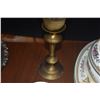 Image 4 : PAIR BRASS HURRICANE CANDLE HOLDERS (PAIR)