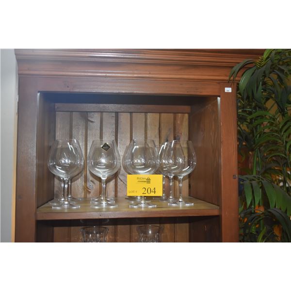 RIEDEL CRYSTAL WINE GLASSES (12 PCS)