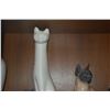 Image 2 : COLLECTION OF ASSORTED CAT FIGURINES (ROYAL COPENHAGEN, LLADRO, ROSENTHAL, ETC.) (9 PCS)