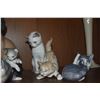 Image 7 : COLLECTION OF ASSORTED CAT FIGURINES (ROYAL COPENHAGEN, LLADRO, ROSENTHAL, ETC.) (9 PCS)