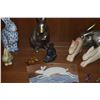 Image 3 : COLLECTION OF ASSORTED RABBIT FIGURINES (PORCELAIN, STONE, WOOD, METAL & CERAMIC) (31 PCS)