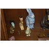 Image 4 : COLLECTION OF ASSORTED RABBIT FIGURINES (PORCELAIN, STONE, WOOD, METAL & CERAMIC) (31 PCS)