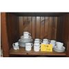 Image 1 : ROYAL WORCESTER FINE BONE DEMITASSE CUPS & SAUCERS & GERMAN WHITE CUPS & SAUCERS (32 PCS)