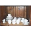 Image 2 : ROYAL WORCESTER FINE BONE DEMITASSE CUPS & SAUCERS & GERMAN WHITE CUPS & SAUCERS (32 PCS)