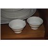 Image 3 : CHINA PLATES, PLATTER & CUPS (21 PCS)