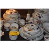 Image 1 : ROYAL WORCESTER "EVESHAM GOLD" CASSEROLE DISHES, SERVING PLATTERS, BOWLS, CREAMERS, SALT & PEPPER SH