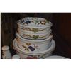 Image 2 : ROYAL WORCESTER "EVESHAM GOLD" CASSEROLE DISHES, SERVING PLATTERS, BOWLS, CREAMERS, SALT & PEPPER SH