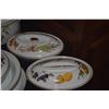 Image 3 : ROYAL WORCESTER "EVESHAM GOLD" CASSEROLE DISHES, SERVING PLATTERS, BOWLS, CREAMERS, SALT & PEPPER SH