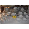 Image 1 : COLLECTION OF VINTAGE PORCELAIN DISHES, CUPS, SAUCERS, BOWLS, TEAPOTS, CREAMER, SUGAR, SALT & PEPPER