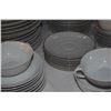 Image 6 : COLLECTION OF VINTAGE PORCELAIN DISHES, CUPS, SAUCERS, BOWLS, TEAPOTS, CREAMER, SUGAR, SALT & PEPPER