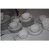 Image 7 : COLLECTION OF VINTAGE PORCELAIN DISHES, CUPS, SAUCERS, BOWLS, TEAPOTS, CREAMER, SUGAR, SALT & PEPPER