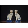 Image 2 : PAIR ROYALE STRATFORD CAT FIGURINES (PAIR)