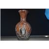 Image 3 : MIXED LOT: VINTAGE BLUE CASE GLASS RUFFLED EDGE BOWL, MID CENTURY ART GLASS VASE, PITCHER & BOWL (4 