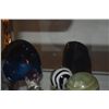 Image 2 : COLLECTION OF GEODES, CRYSTALS, HIMALAYAN PINK SALT ROCK & PAPERWEIGHTS (9 PCS)