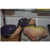 Image 3 : MIXED LOT: CERAMIC BOWLS, TROPICAL CLAY ANTHURIUM BOWL, JEFF CHANG POTTERY BASKET, GOOD FORTUNE WISH