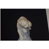 Image 3 : VINTAGE 10" CAST MOUNTAIN LION/PUMA FIGURE PERCHED ON A ROCK BY AMERICAN ARTIST JOSEPH LORKOWSKI BOU