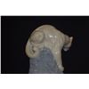 Image 4 : VINTAGE 10" CAST MOUNTAIN LION/PUMA FIGURE PERCHED ON A ROCK BY AMERICAN ARTIST JOSEPH LORKOWSKI BOU