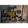 Image 1 : CHINESE CLOISONNE HORSES & ZODIAC CHARMS W/STANDS (22 PCS)