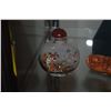 Image 3 : CHINESE REVERSE PAINTED SNUFF BOTTLE & SIGNED BOX WOOD TOGGLE (2 PCS)