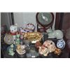 Image 2 : COLLECTION OF ASSORTED CAT FIGURINES W/STAND (14 PCS)