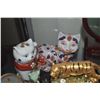 Image 3 : COLLECTION OF ASSORTED CAT FIGURINES W/STAND (14 PCS)