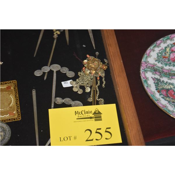 MIXED LOT OF MULTI-CULTURAL HAIR ORNAMENTS (8 PCS)
