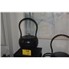 Image 1 : CHINESE BLACK LACQUERED FOOD BASKETS (5 PCS) (DOES NOT INCLUDE STAND)