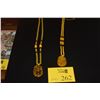 Image 1 : LONG AMBER NECKLACES (2 PCS)