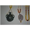 Image 3 : DESIGNER BUTTERSCOTCH AMBER LONG NECKLACES (6 PCS)