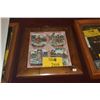 Image 1 : FRAMED CHINESE POLYCHROME PORCELAIN TILE W/LADIES OF LEISURE