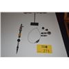 Image 1 : COLLECTION OF CHINESE "DZI" AGATE BEADS, NECKLACE & WAND (9 PCS)