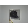 Image 3 : MIXED LOT: CHINESE COLLECTIBLES: FOSSIL, ARCHAIC SHAPES, PI & PENDANTS (9 PCS)