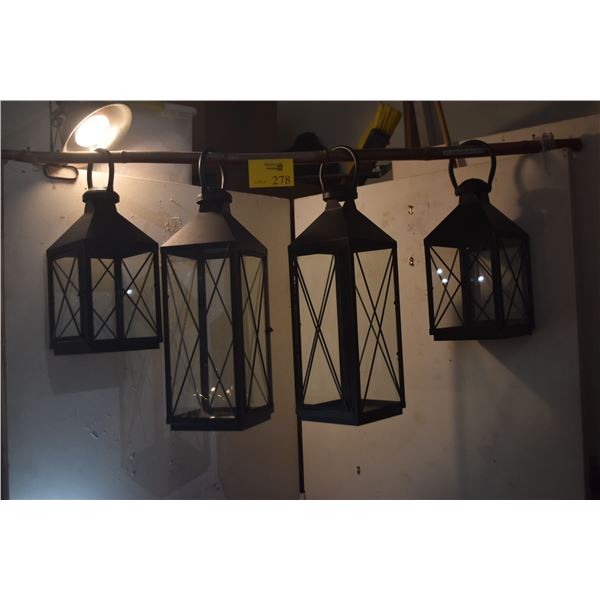 HANGING LANTERNS (4 PCS)
