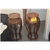 Image 1 : PAIR CHINESE ROSEWOOD STANDS (PAIR)