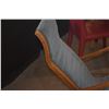 Image 5 : MID CENTURY HERON ROCKING CHAIR, DESIGNED BY MITSUMASA SUGASAWA FOR TENDO MOKKO, 1960'S W/BLUE TUFTE