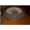 Image 5 : VINTAGE CHINA, PEGASUS BY SEBRING, USA W/22K GOLD TRIM, CA. 1930-1940'S (98 PCS)