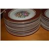 Image 7 : VINTAGE CHINA, PEGASUS BY SEBRING, USA W/22K GOLD TRIM, CA. 1930-1940'S (98 PCS)