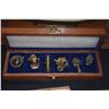 Image 2 : MIXED LOT: COLLECTION OF BOXES, TURTLE SCULPTURES, MINI SHIP MODEL, MINIATURE SHIPS INSTRUMENTS & WH
